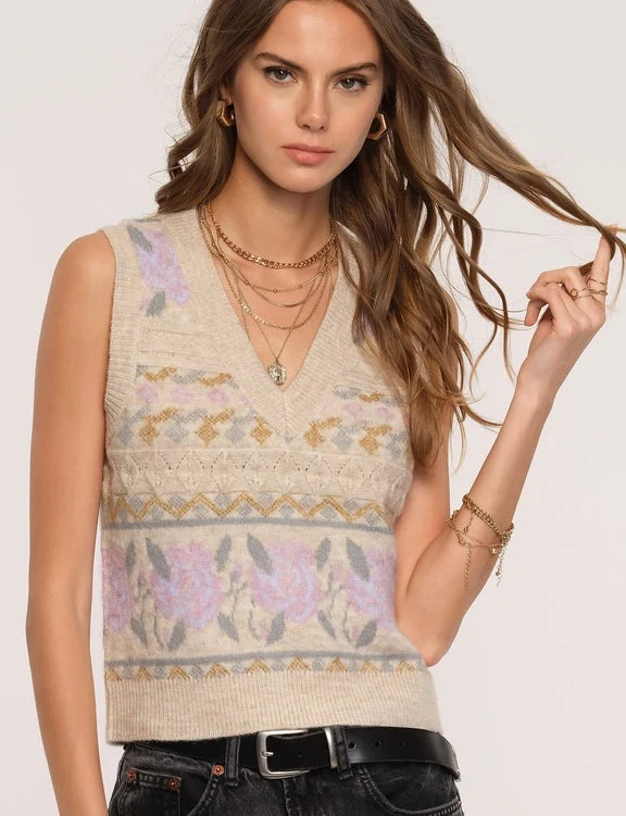 Oat Emerald Sweater Vest