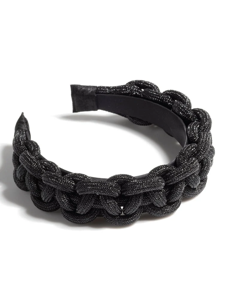 Black Braided Headband