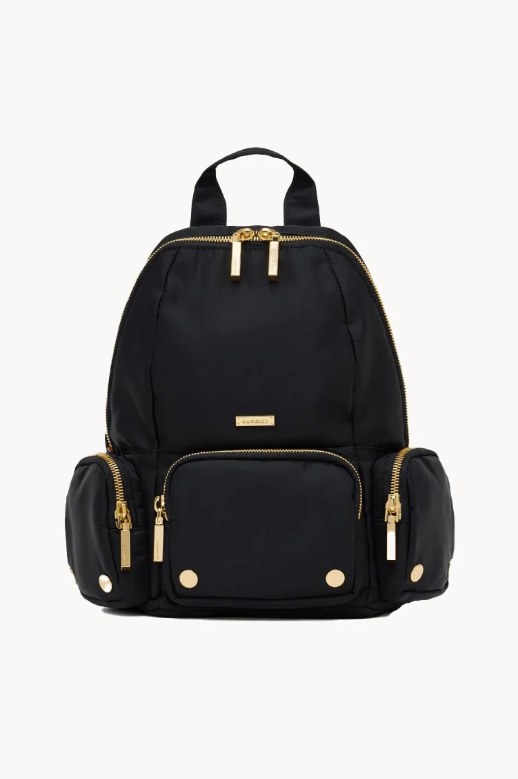 Black Nylon Cargo Med Hunter Handbag
