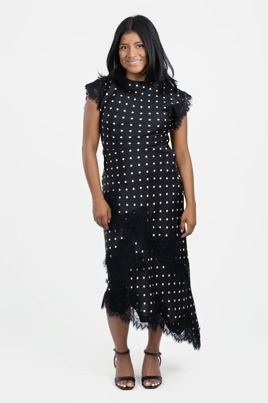 Black Polka Dot Dress