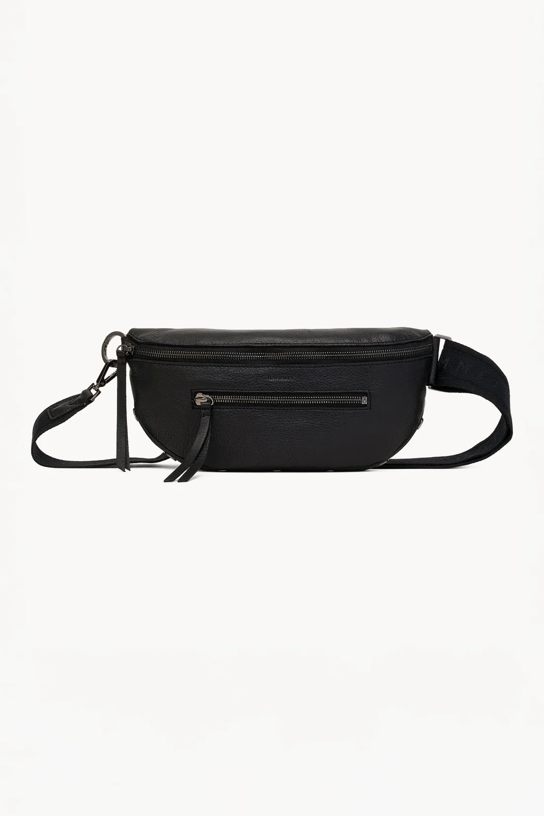 Black Gunmetal Med Charles Crossbody Bag