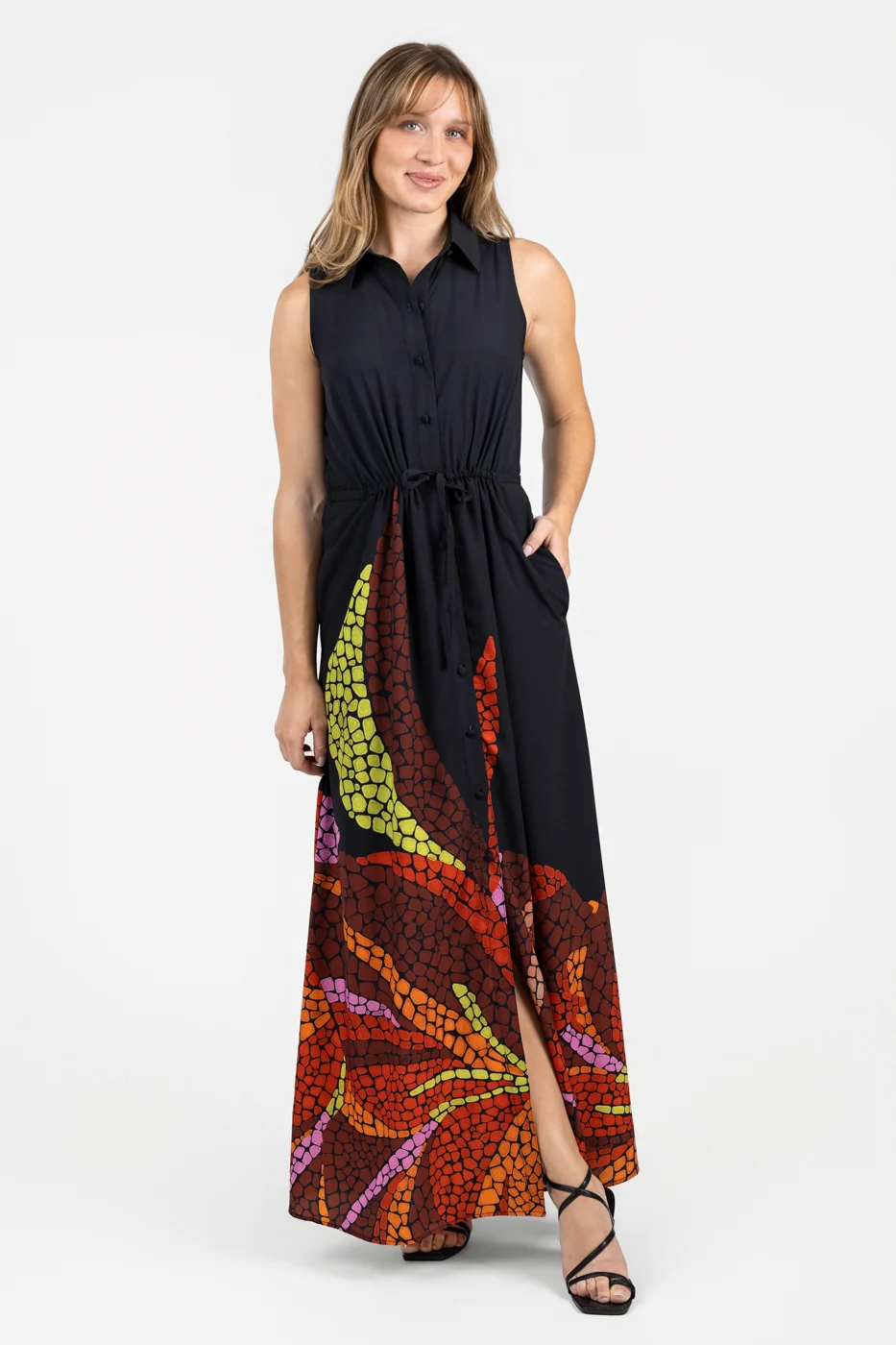 Black Multi Bryson Dress