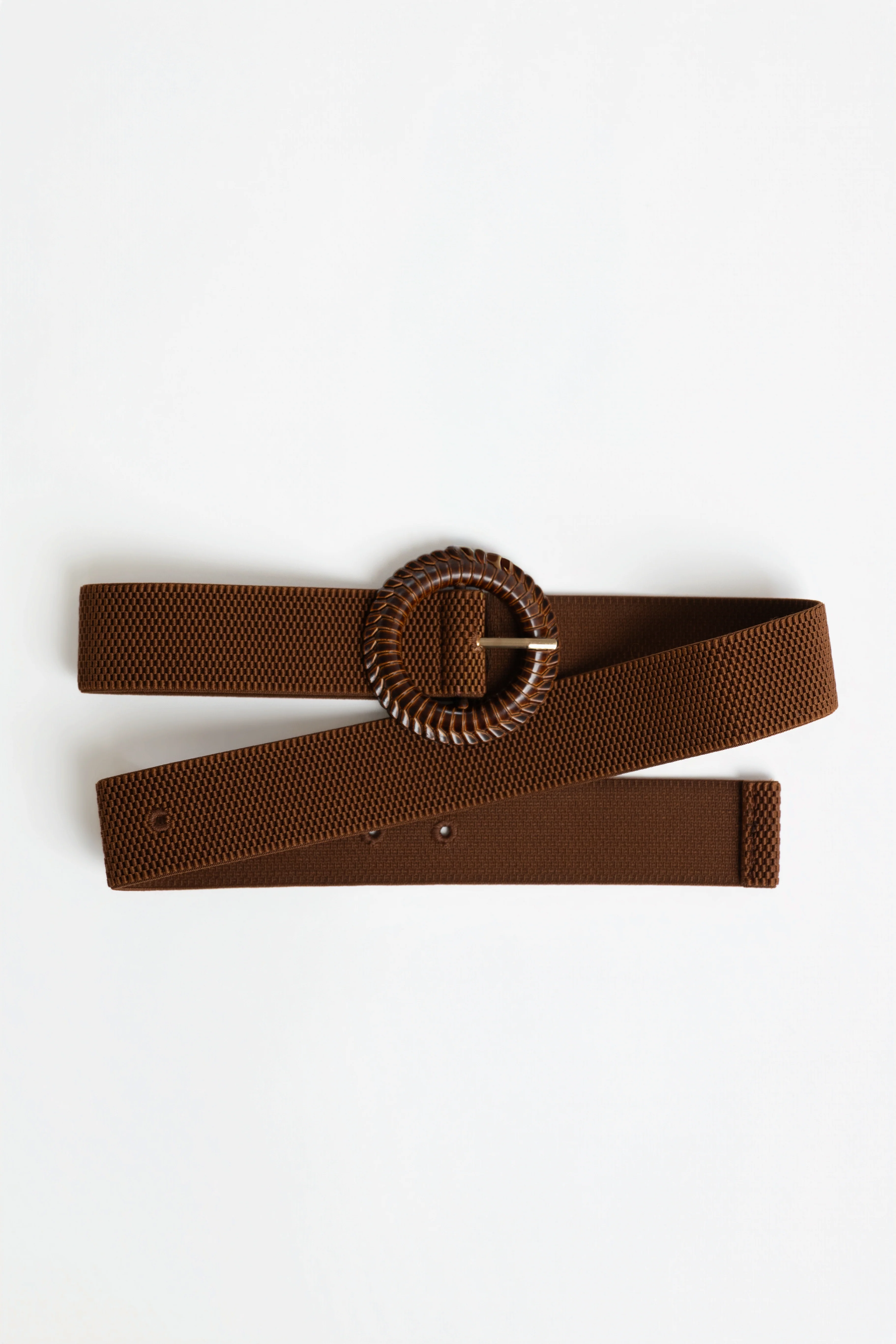 Brown Woven Belt
