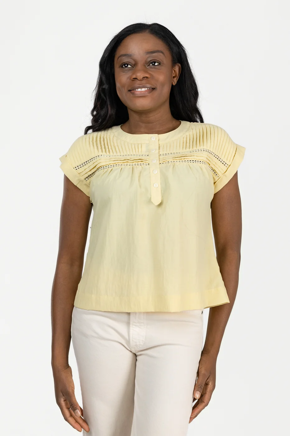Butter Yellow Top
