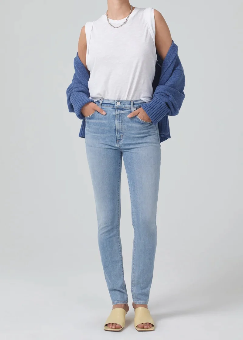 Lyric High Rise Slim Olivia Jean