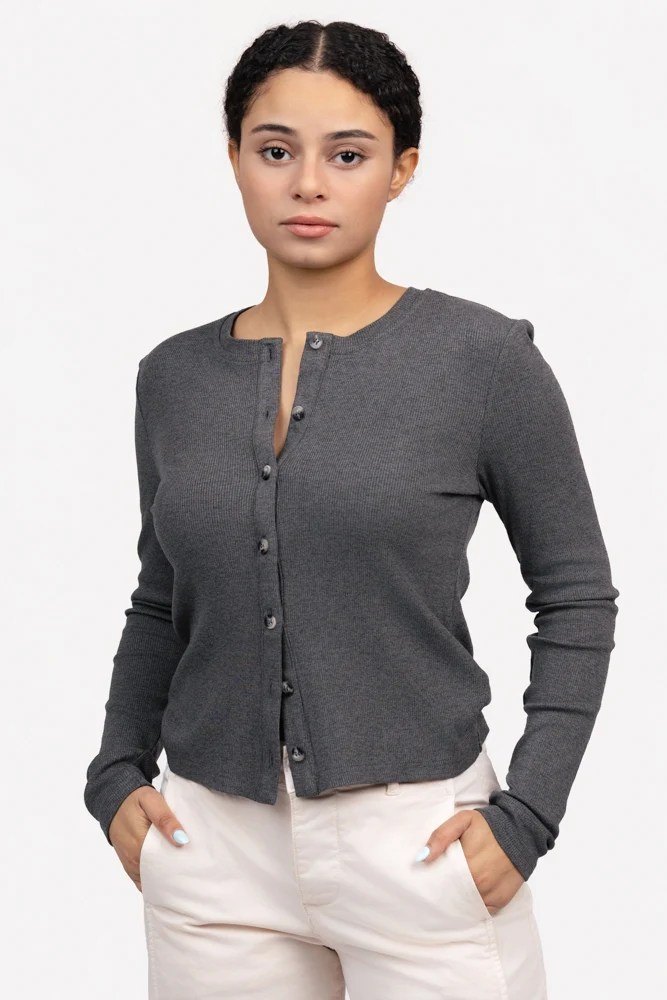 Charcoal Maureen Tee