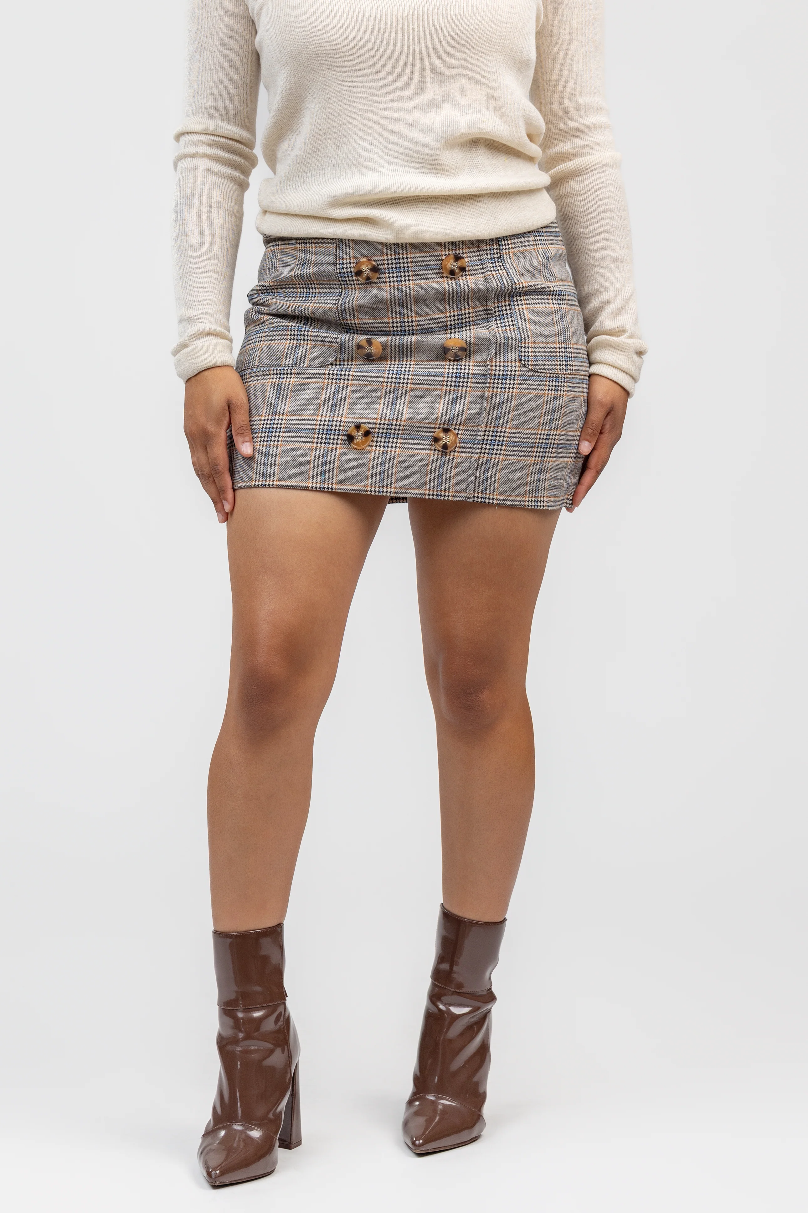 Chelsea Plaid Sloane Mini Skirt