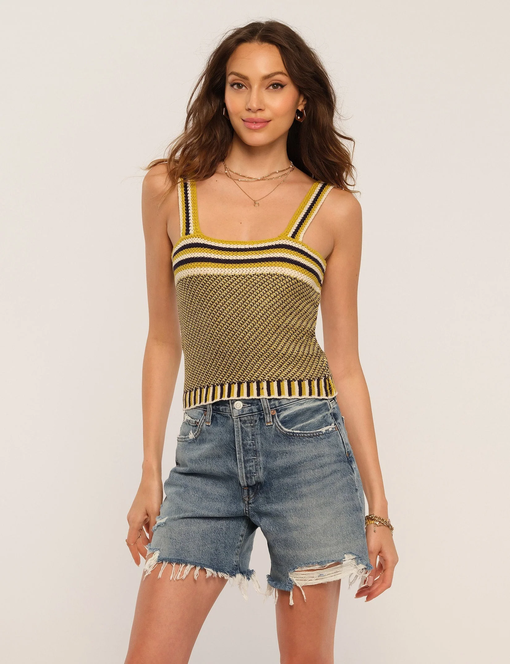 Citron Pine Tank Top