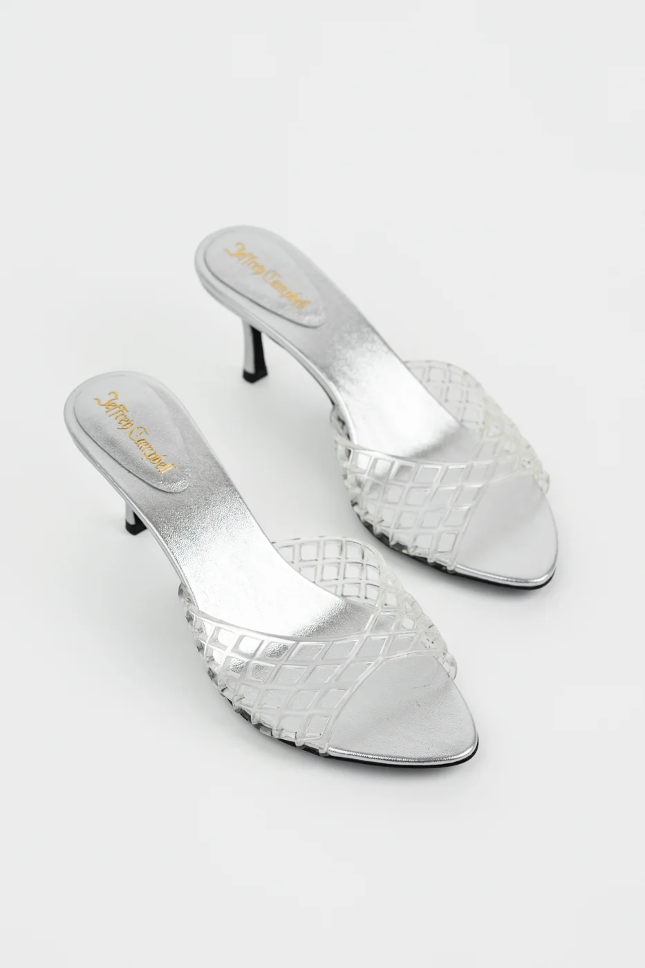 Clear Silver Seablu Jelly Sandal