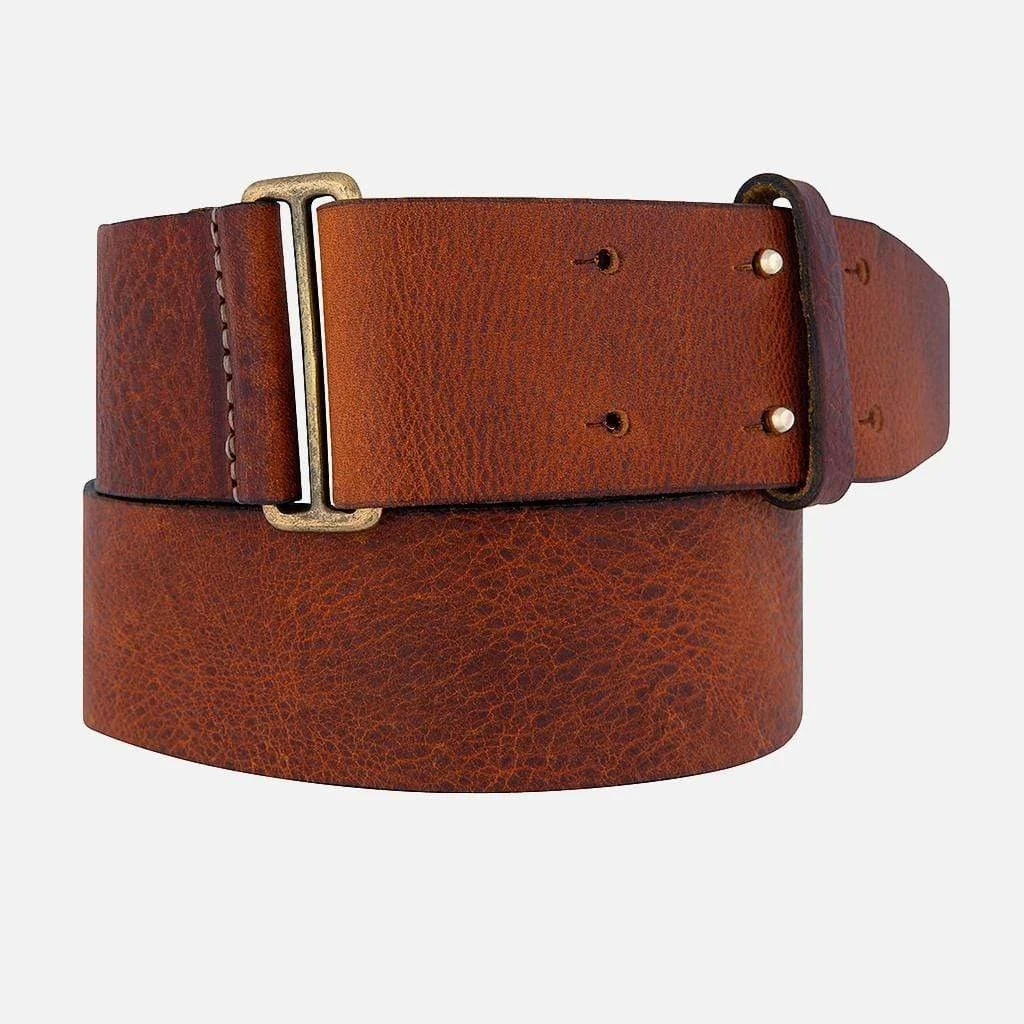 Cognac Leather Vera Belt