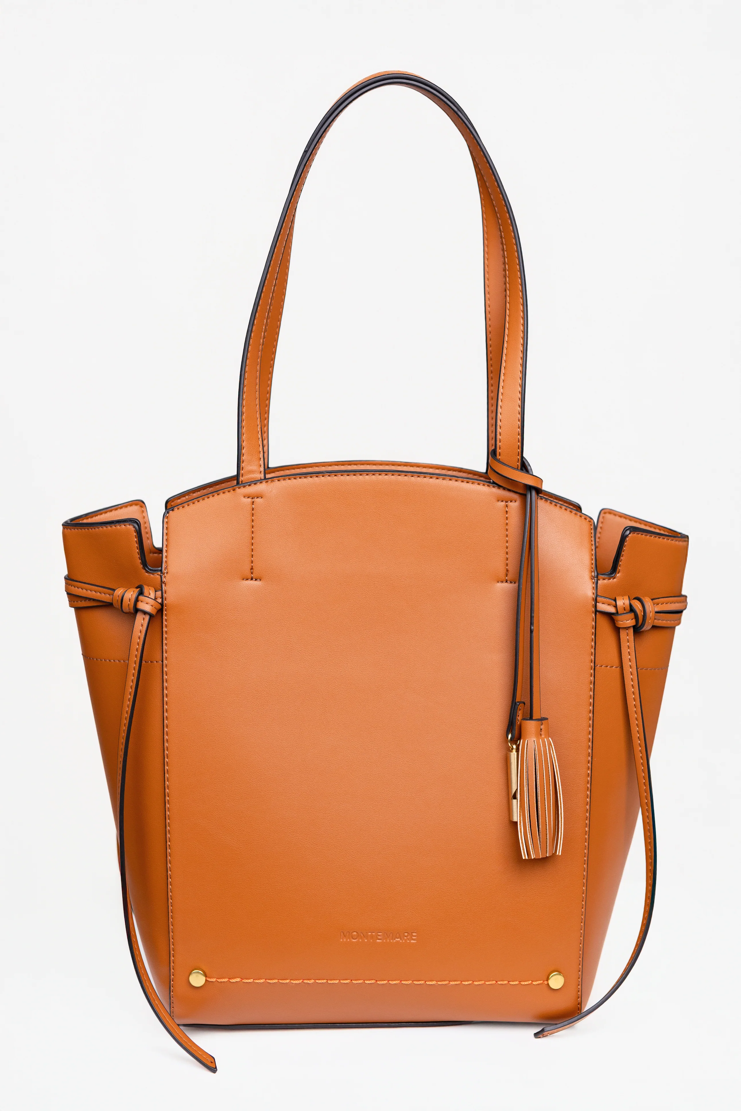 Cognac Roma Tote