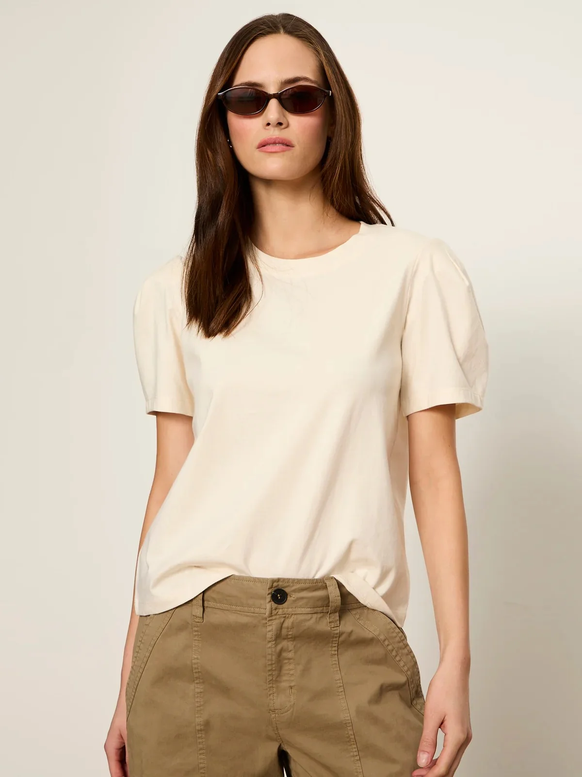 Collagen Pleated Tee