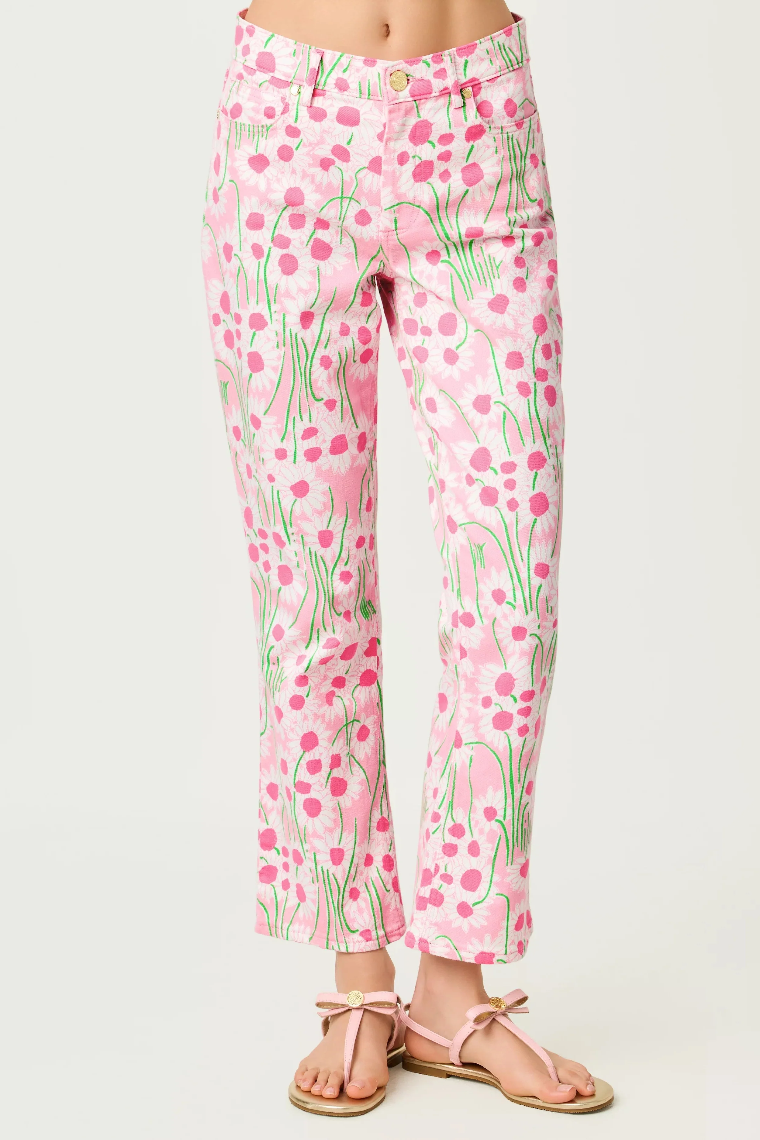 Conch Shell Pink Sunny Daisies Annet Jean