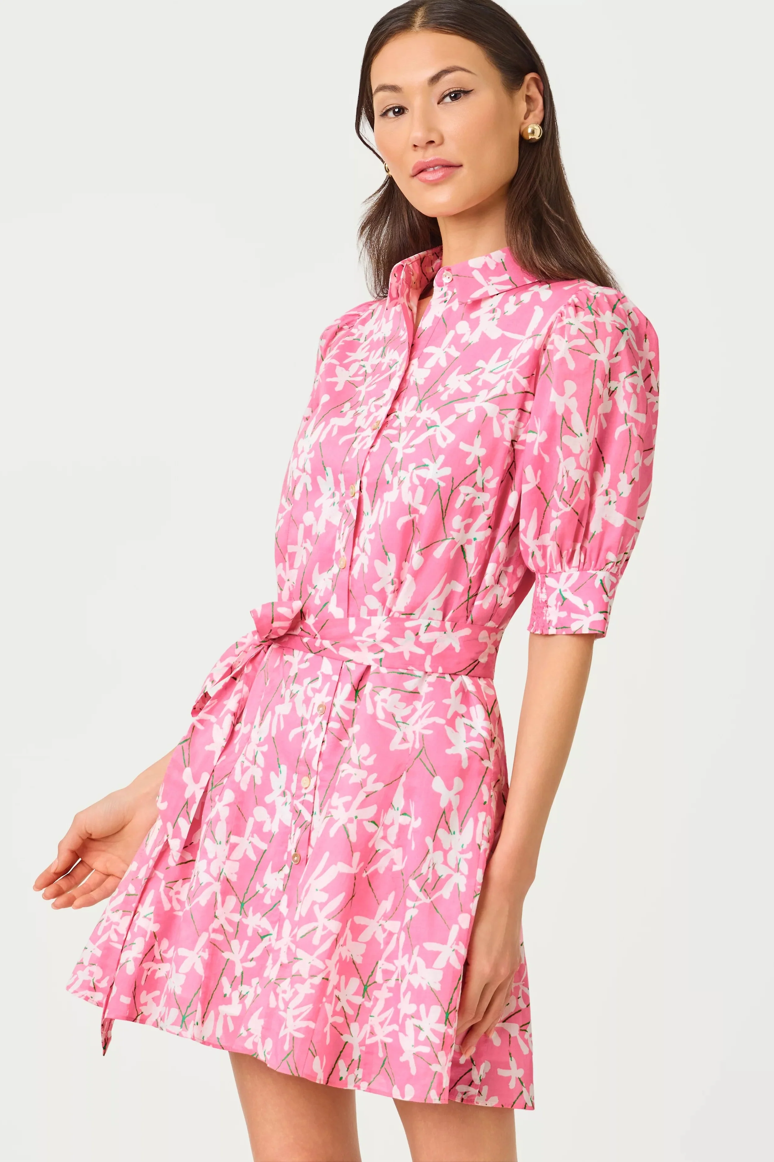 Confetti Pink Larkyn Shirtdress