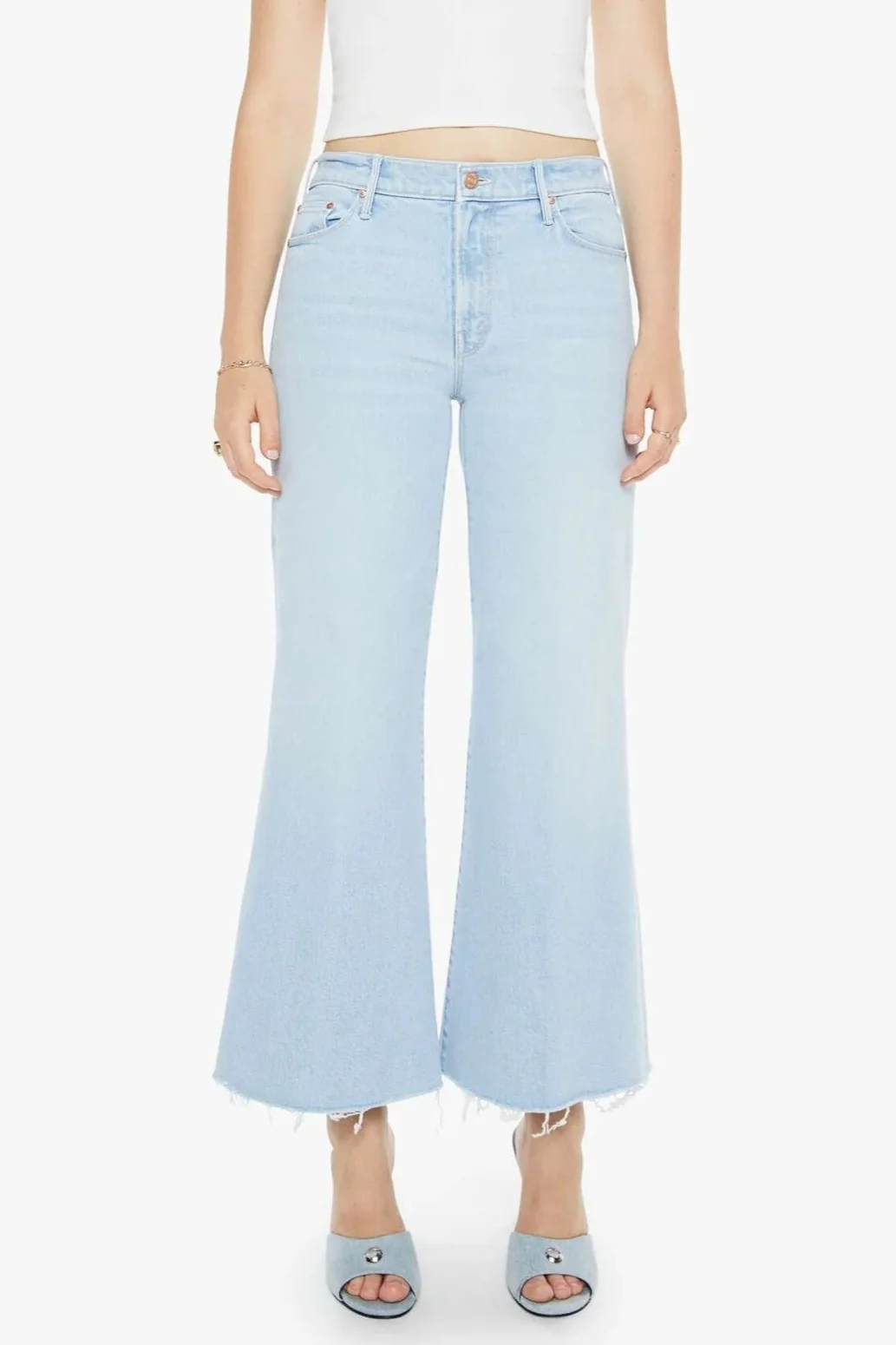 Cowabunga The Twister Ankle Fray Jean