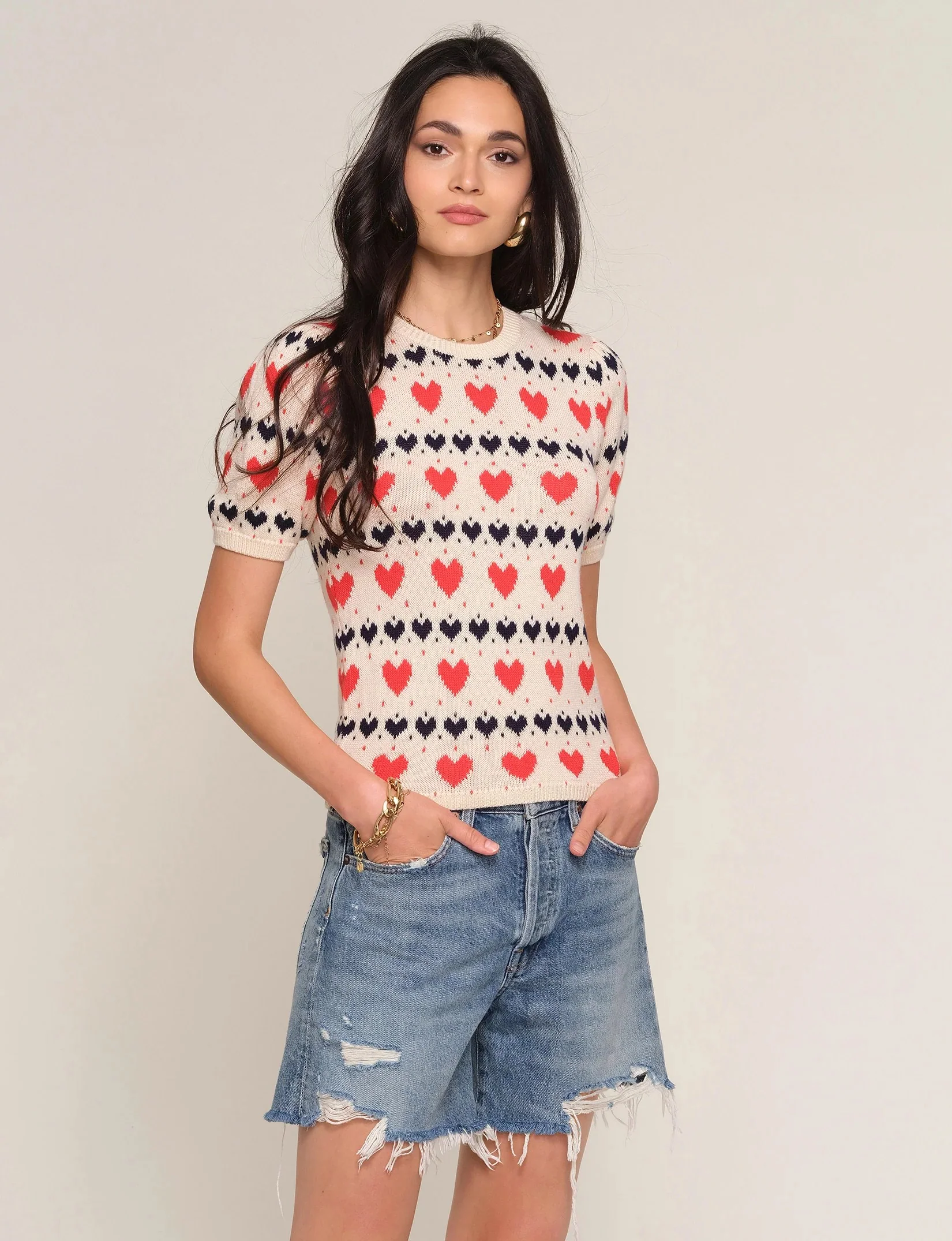 Ecru Multi Nikki Sweater