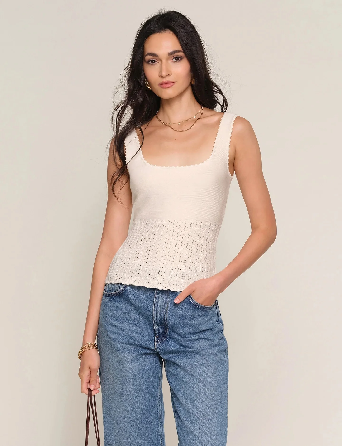 Eggshell Sevilla Top