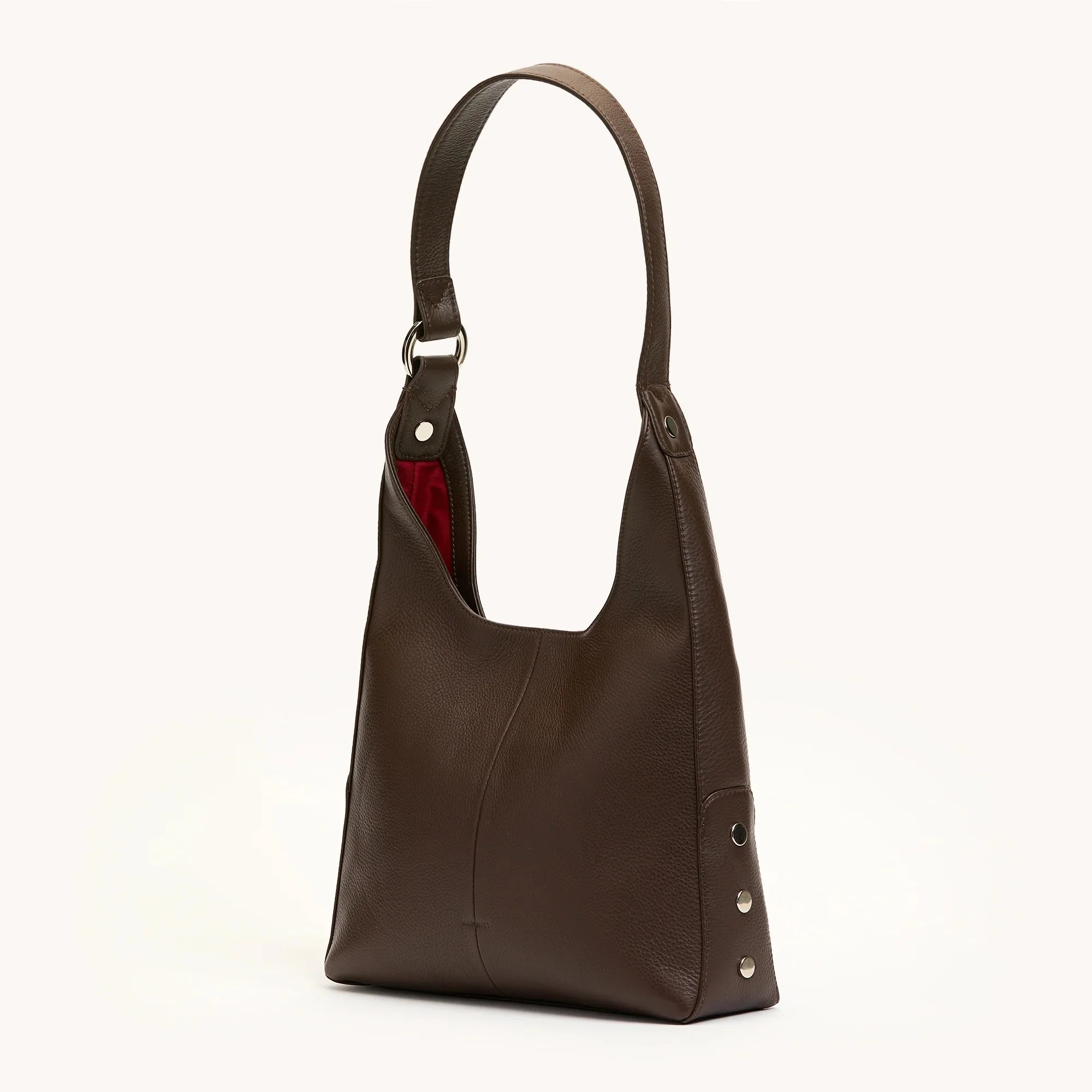 Espresso Pebble Medium Tim Handbag