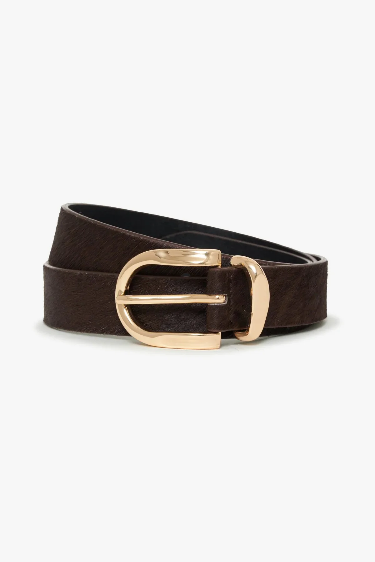 Fawn All Day Calf Hair Belt