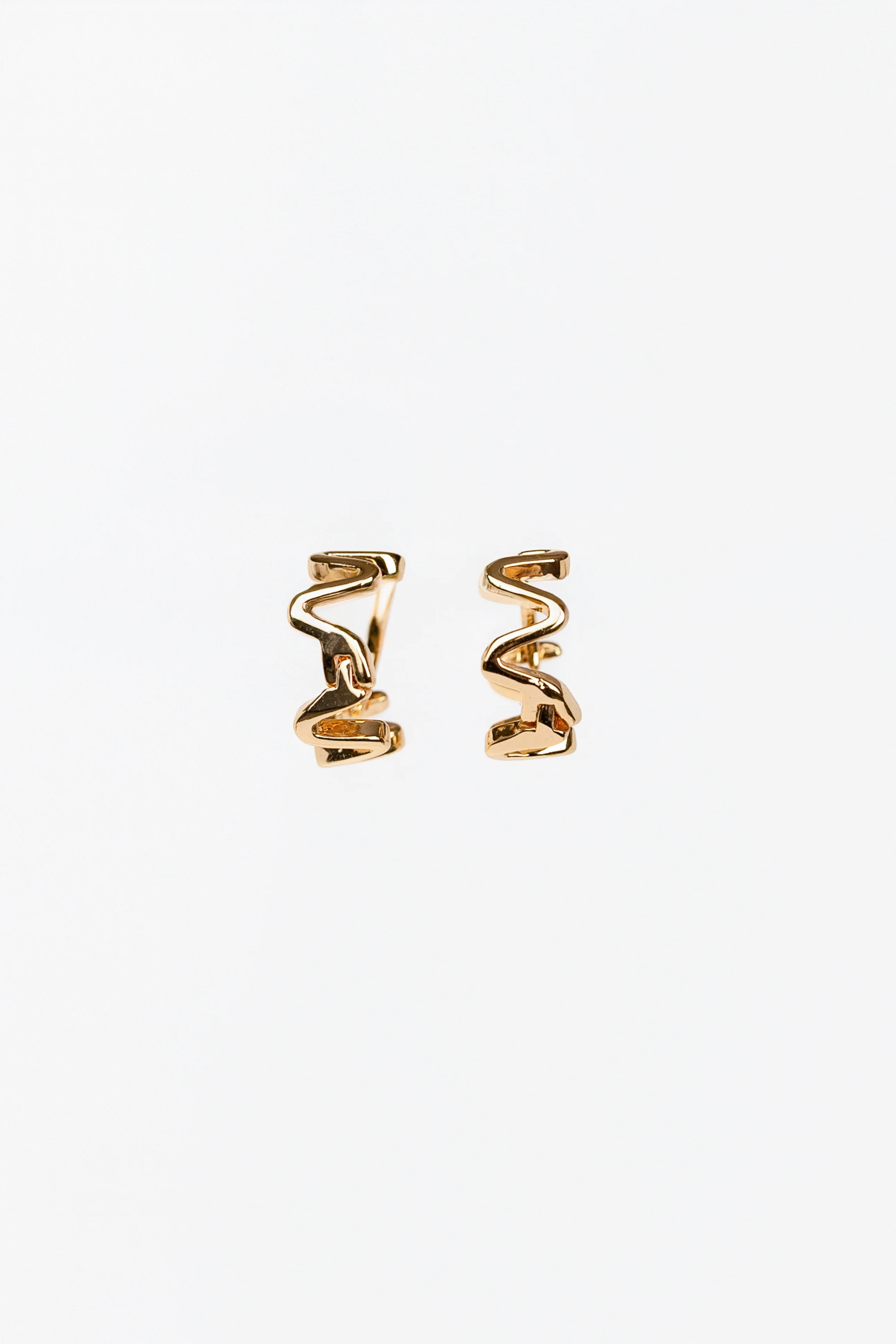 Flo Huggie Hoop Earrings
