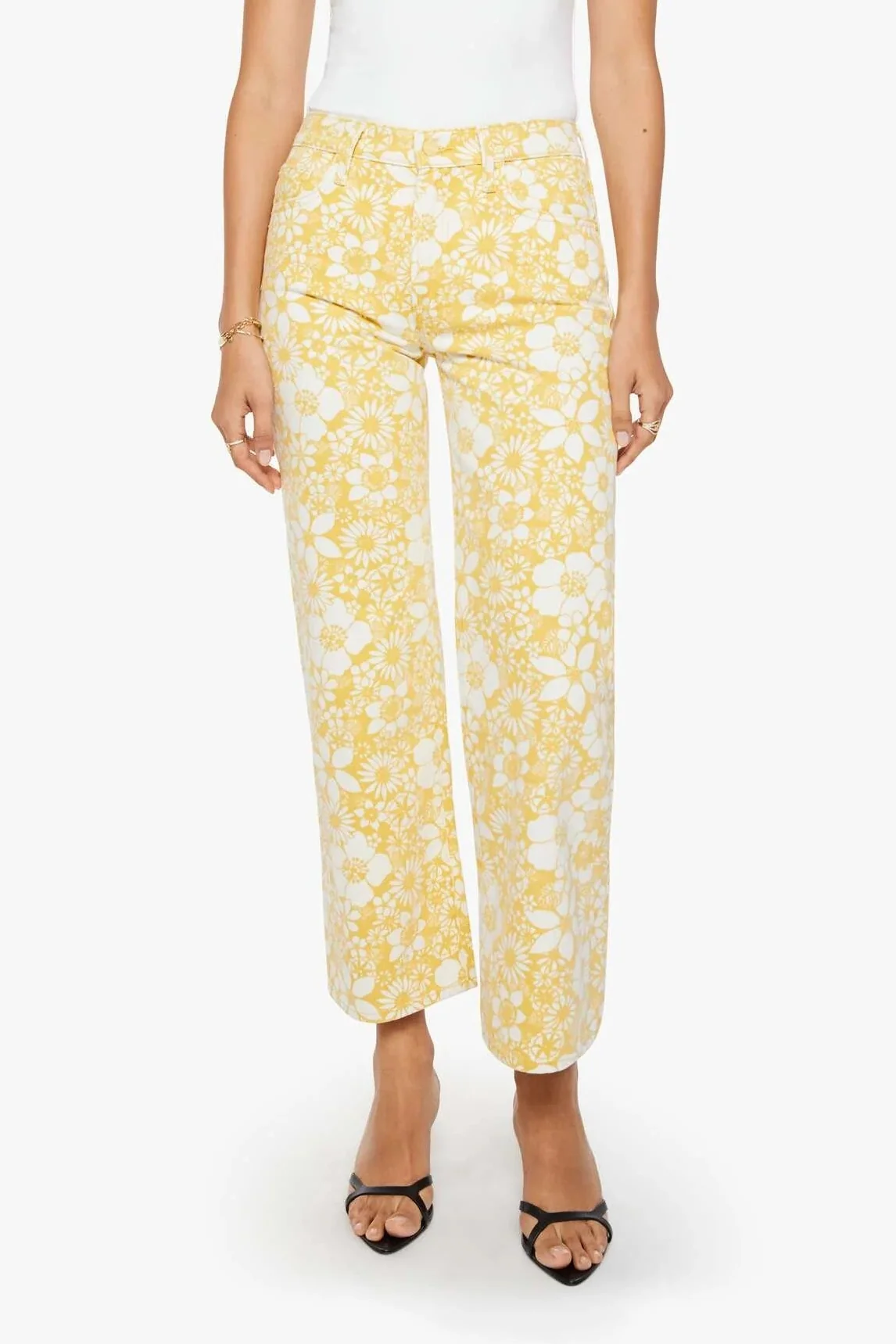 Floral Notes The Rambler Zip Ankle Jean