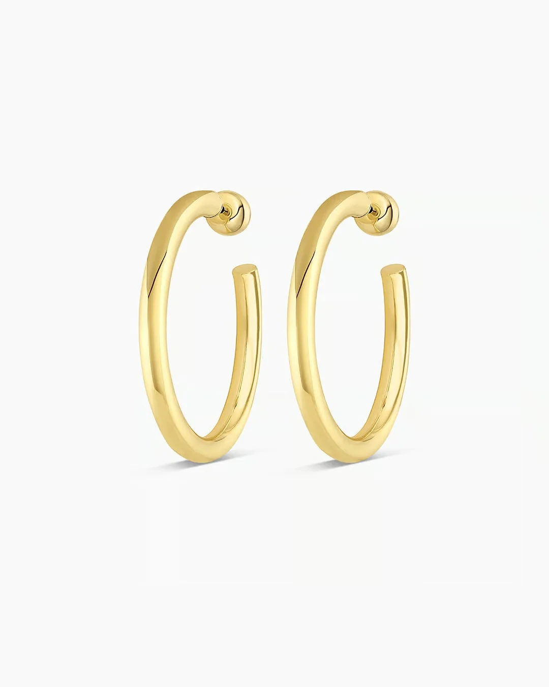 Gold Carter Hoops