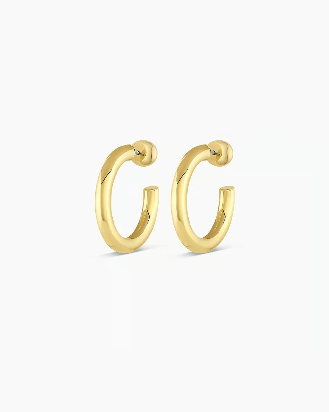 Gold Small Carter Hoops