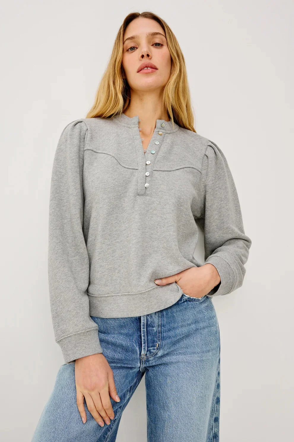Heather Grey Erla Sweatshirt