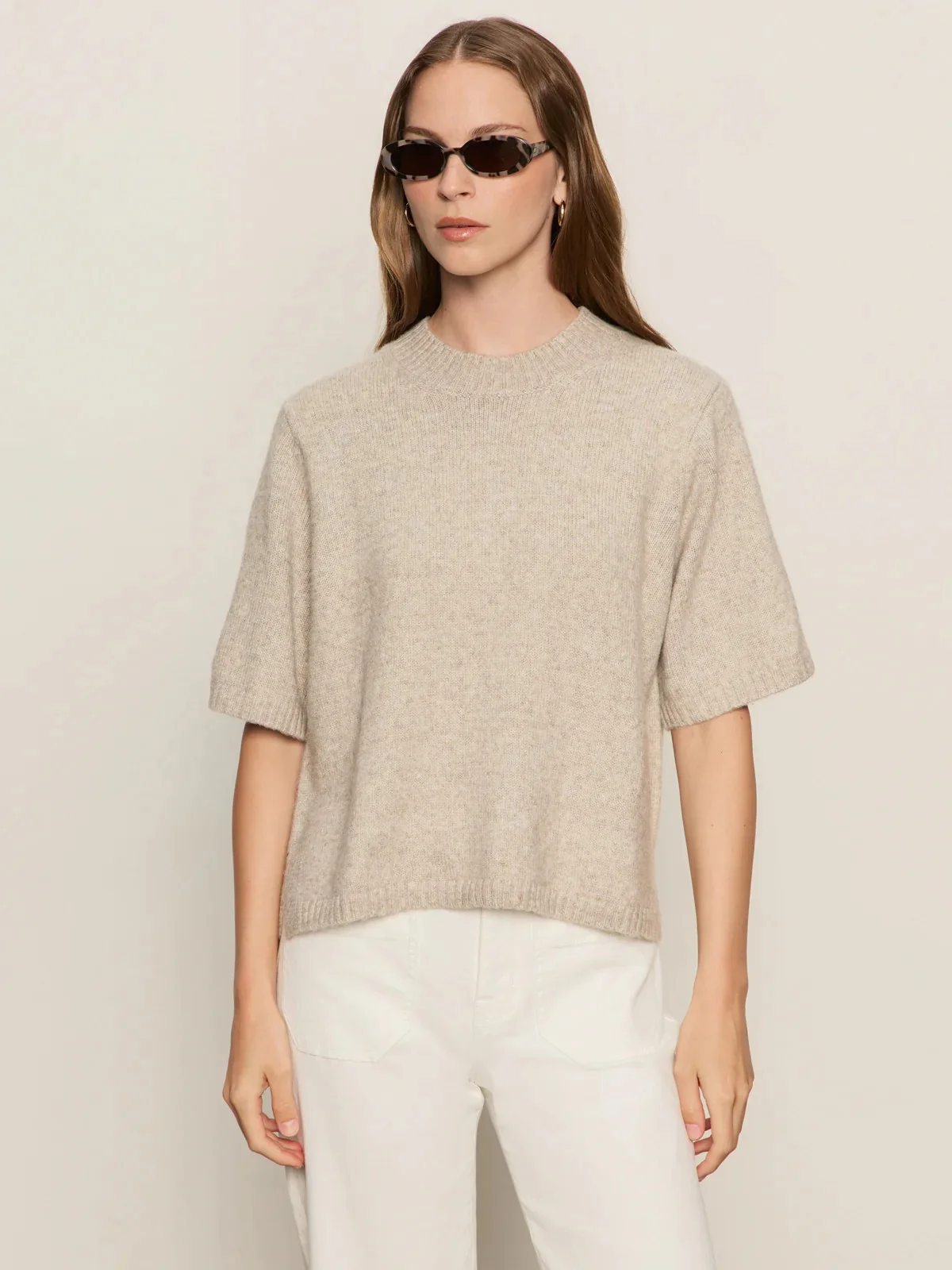 Heather Pearl Perfect Sweater T-Shirt