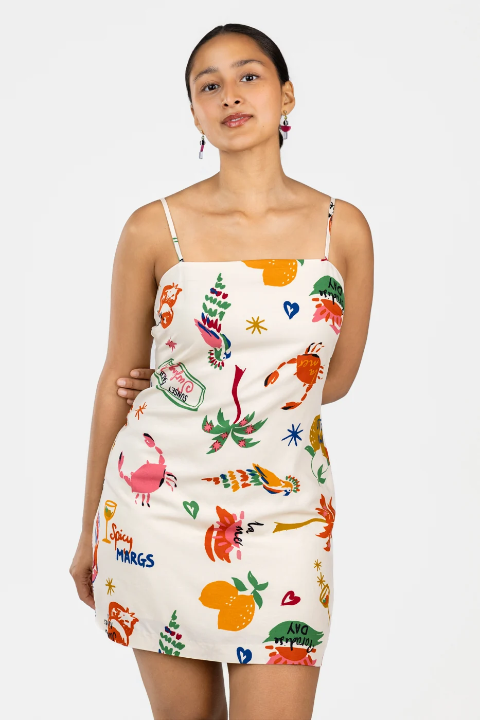 Island Sketchbook Valencia Mini Dress