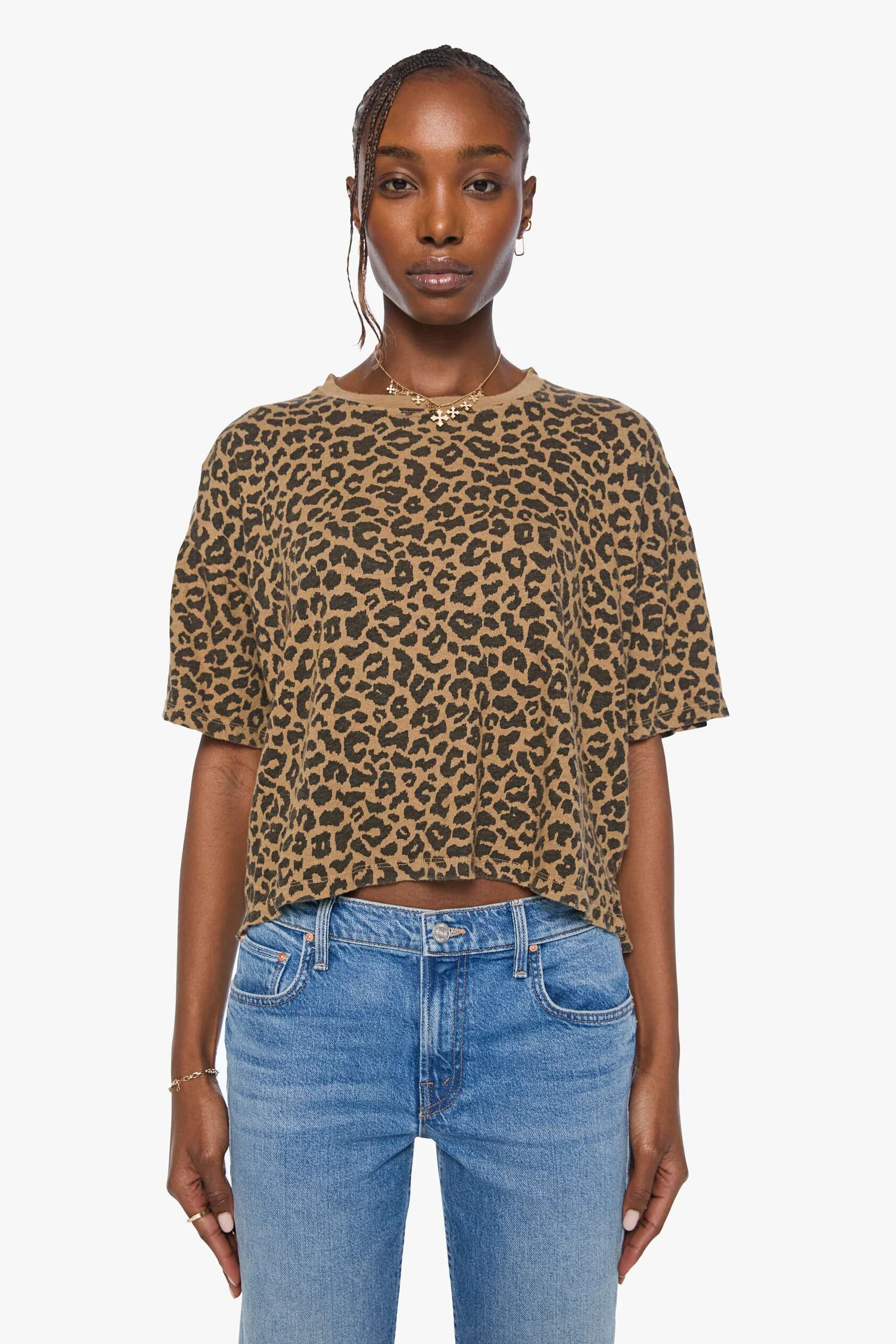 Leap Year The SS Boxy Ringer Tee