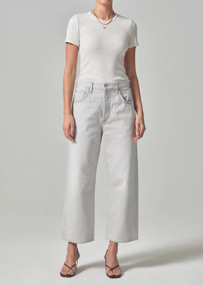 Light Grey Comet Gaucho Jean