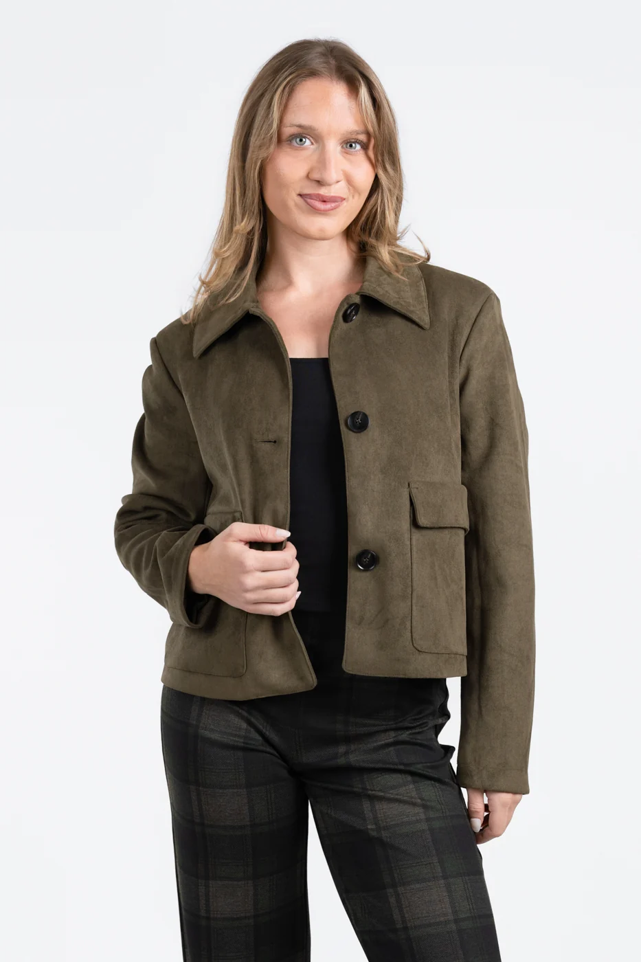 Light Kalamata Avid Suede Jacket