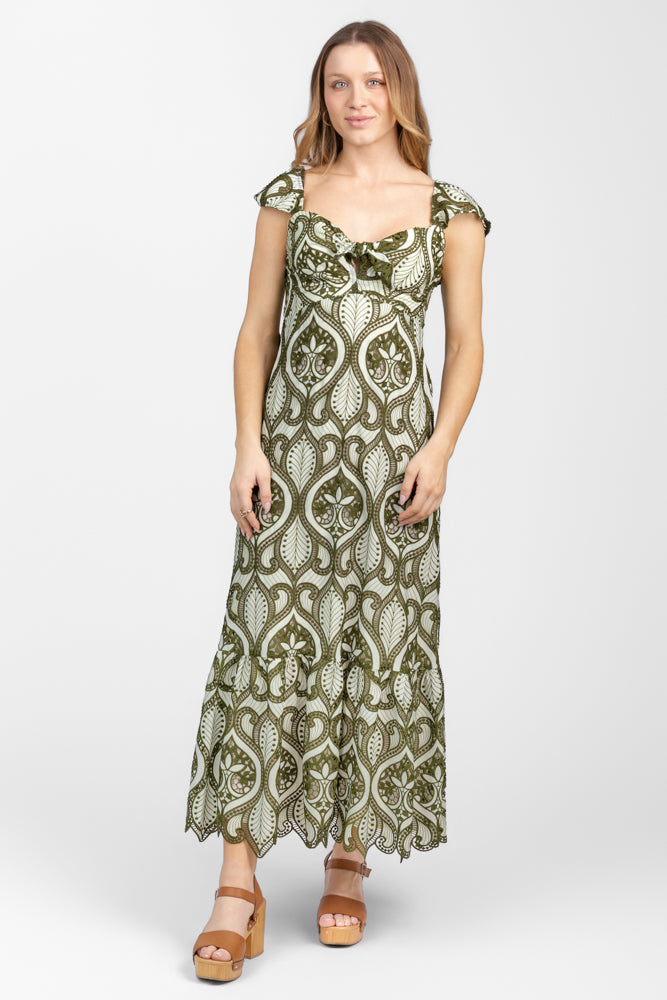 Loden Green Gwen Dress