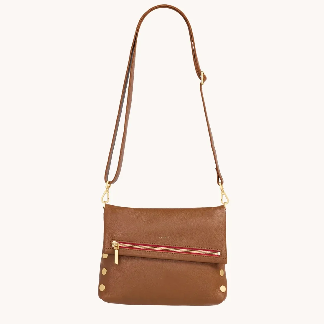 Mahogany Pebble VIP Med Handbag