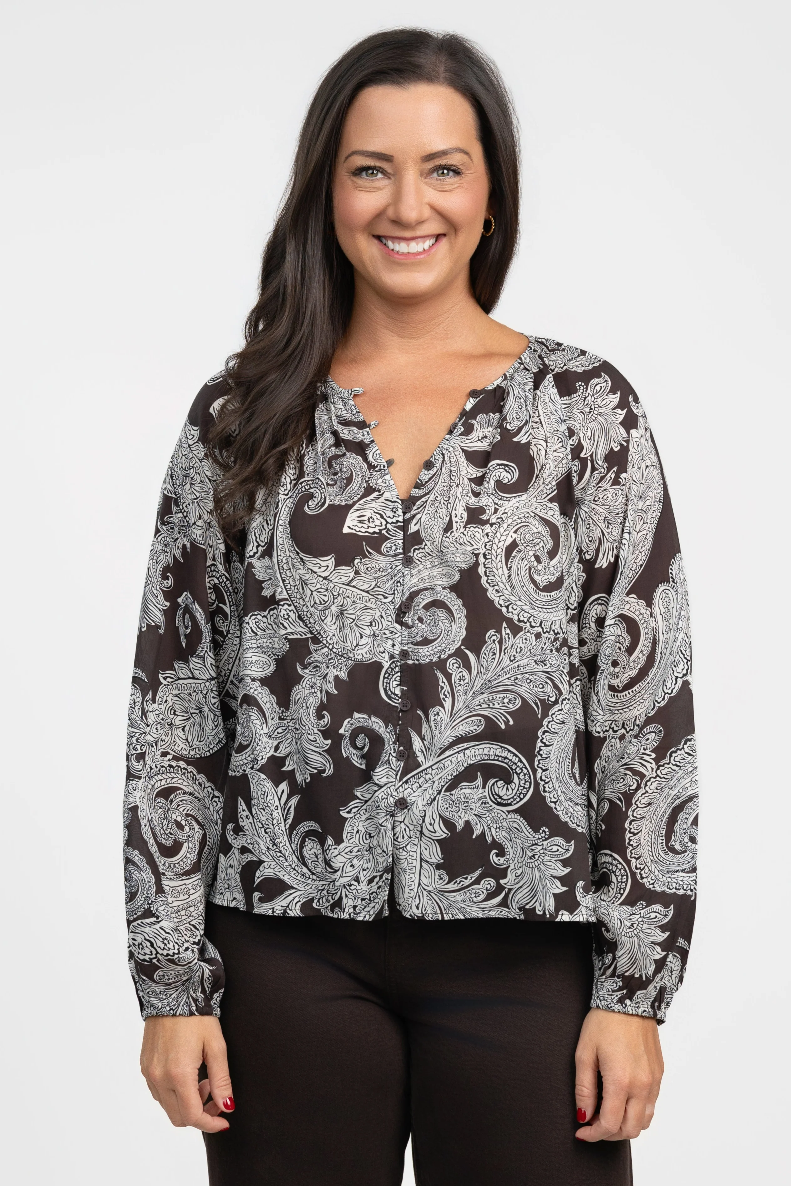 Mineral Paisley Blouse