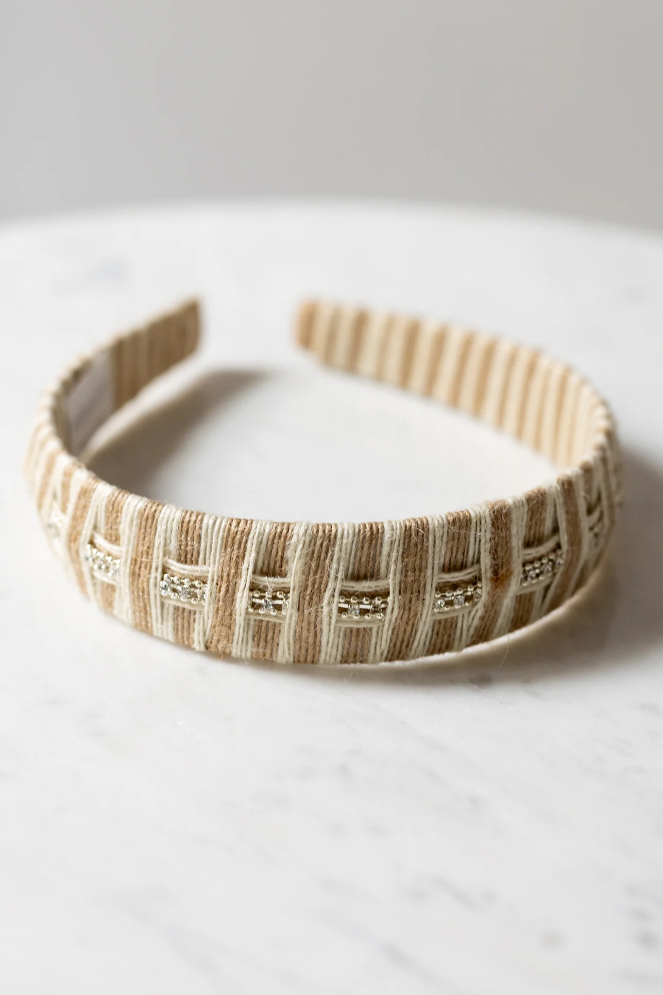 Natural Linen Headband