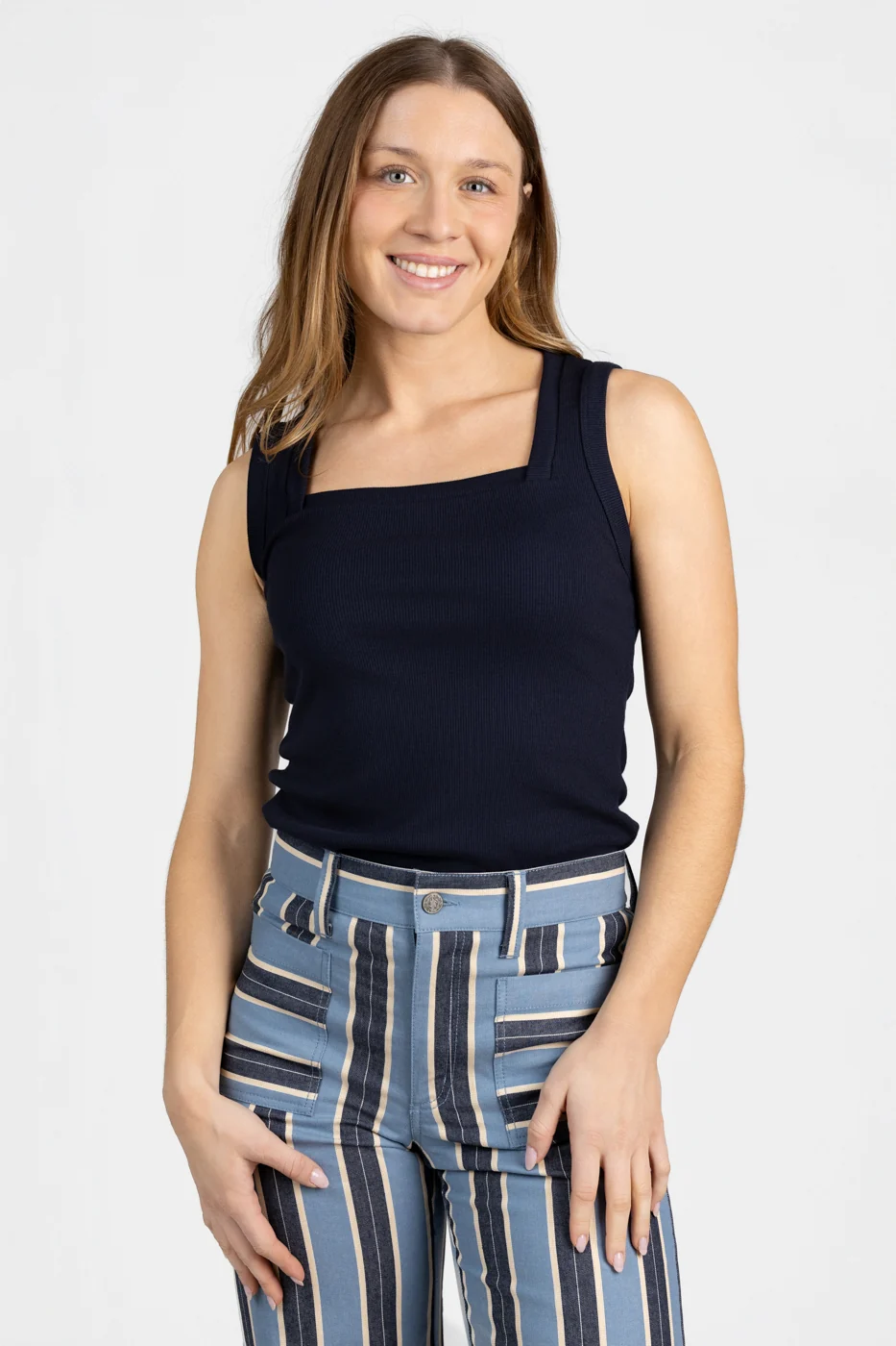 Navy Mindy Tank