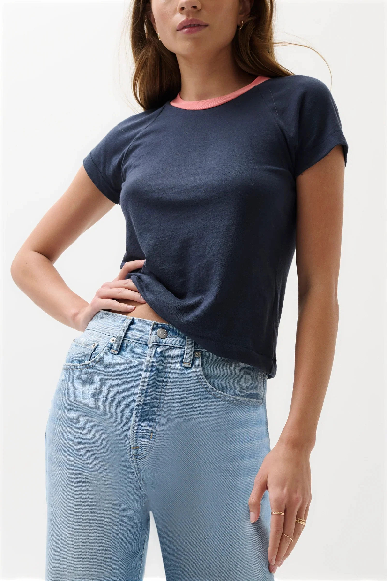 Navy Ship Ryn T-Shirt