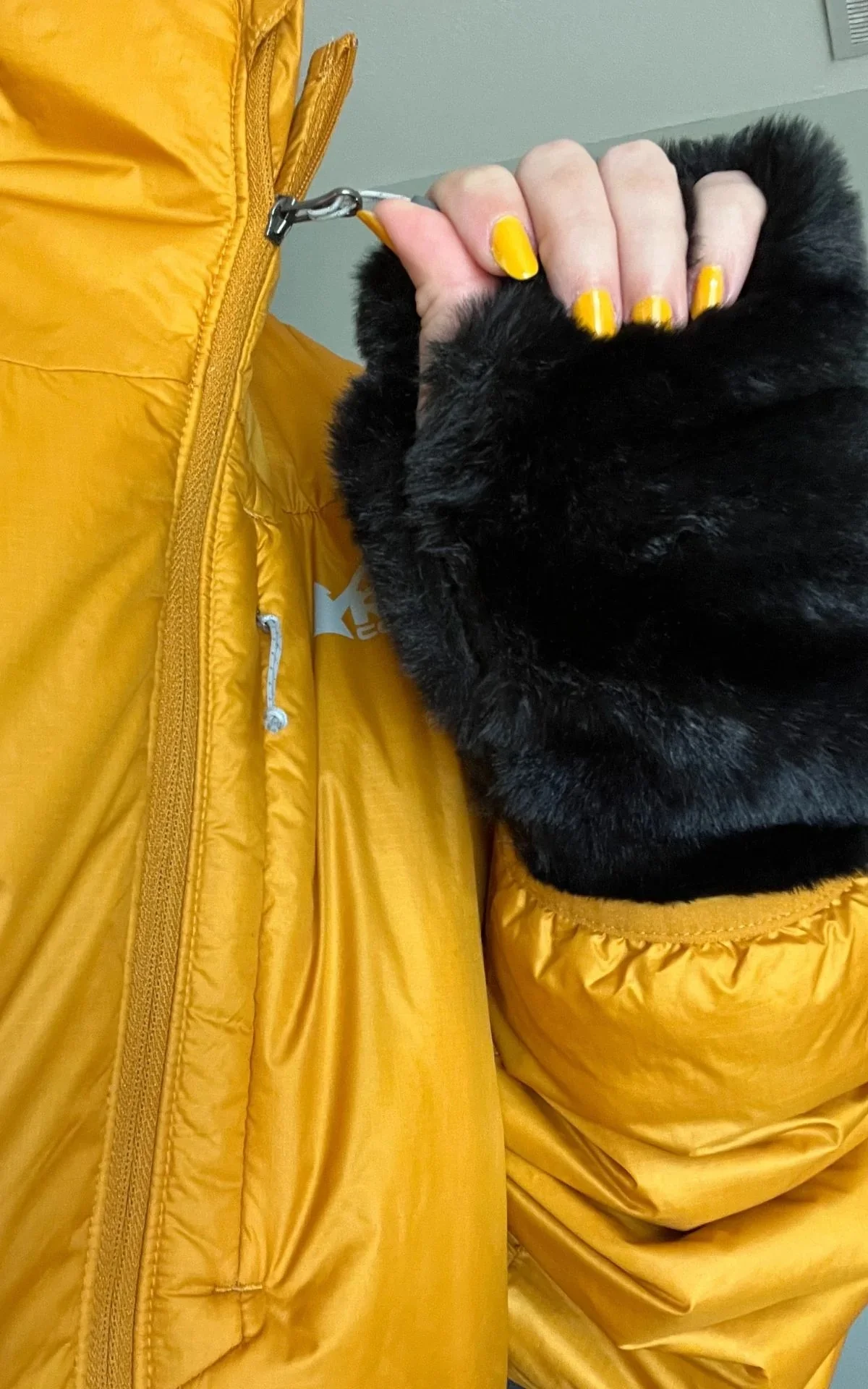 Onyx Reversible Fingerless Gloves