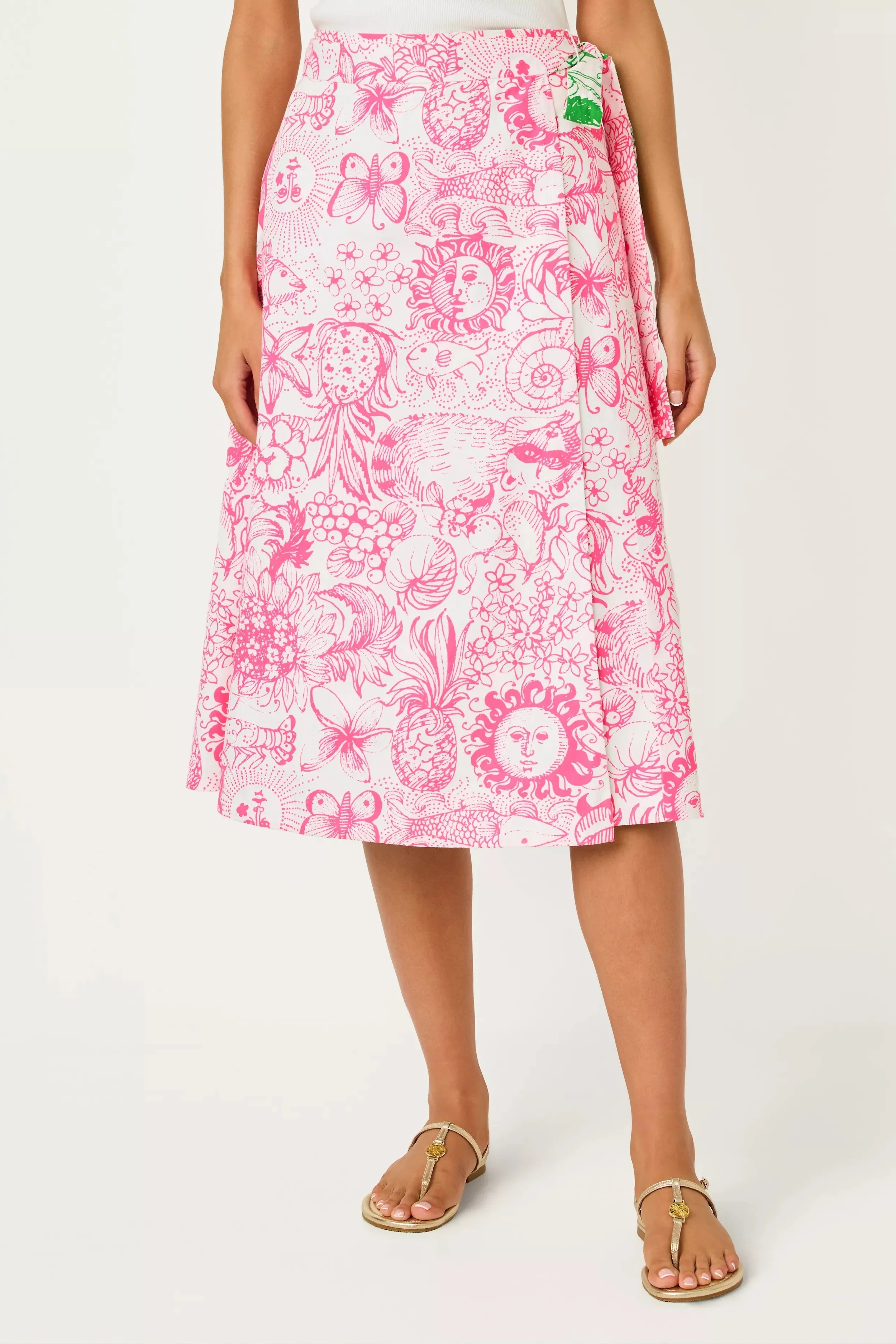 Putting Green Fleur De Lilly Constance Skirt