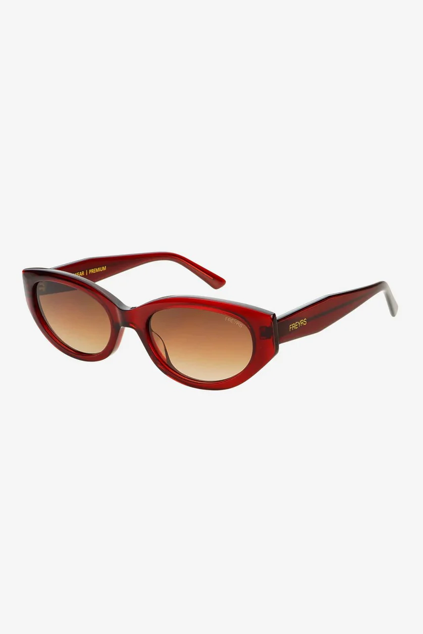 Red Ameli Cat-Eye Sunglasses