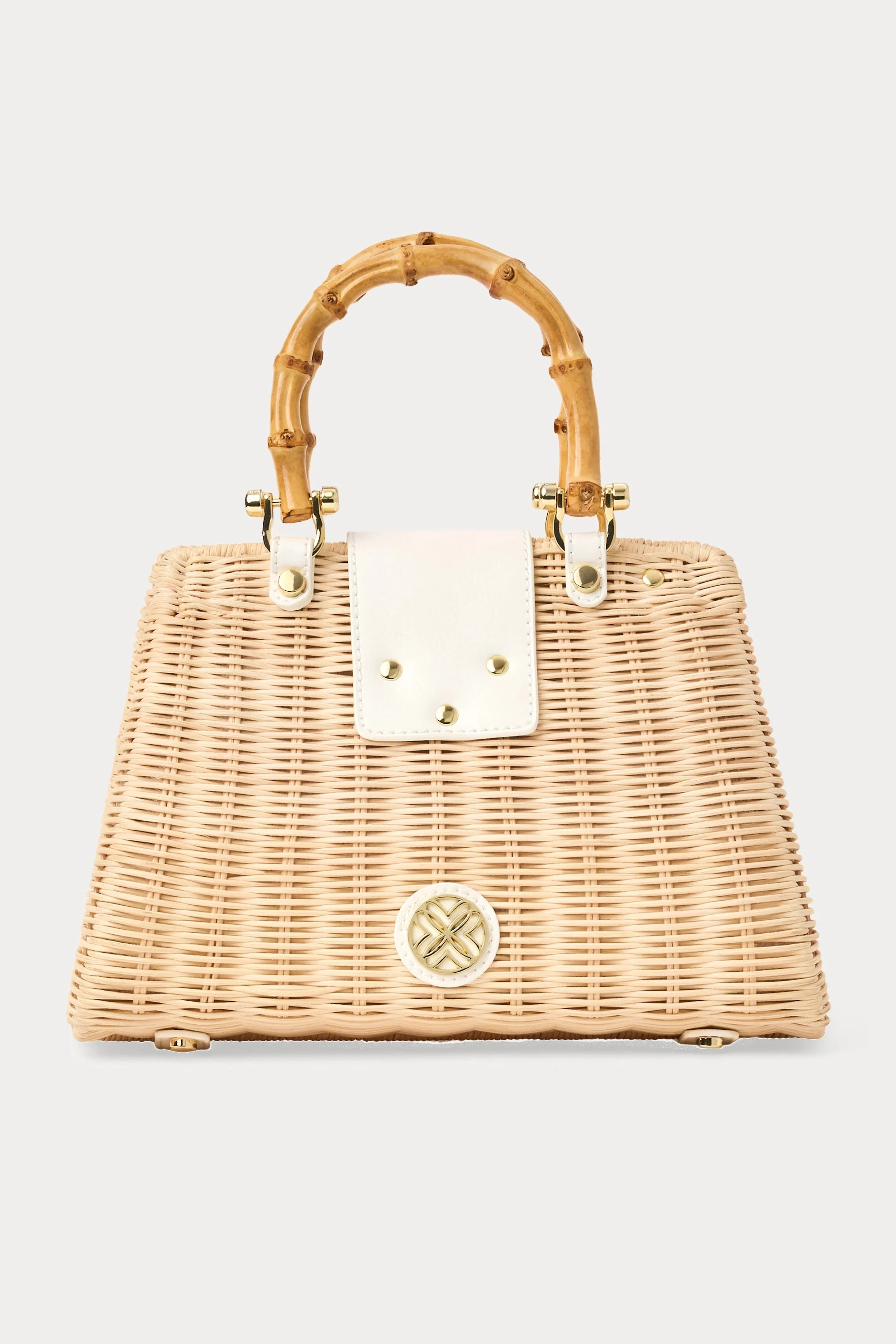 Resort White Natural Leena Handbag