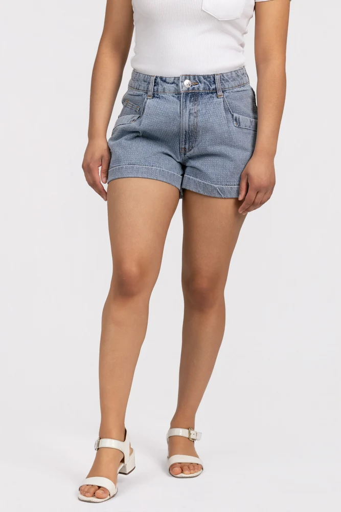 Seabreeze Blue Cici Short