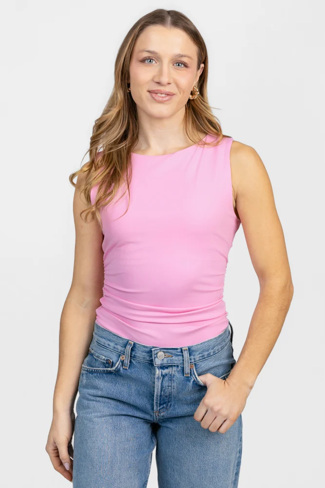 Signature Pink Adair Top