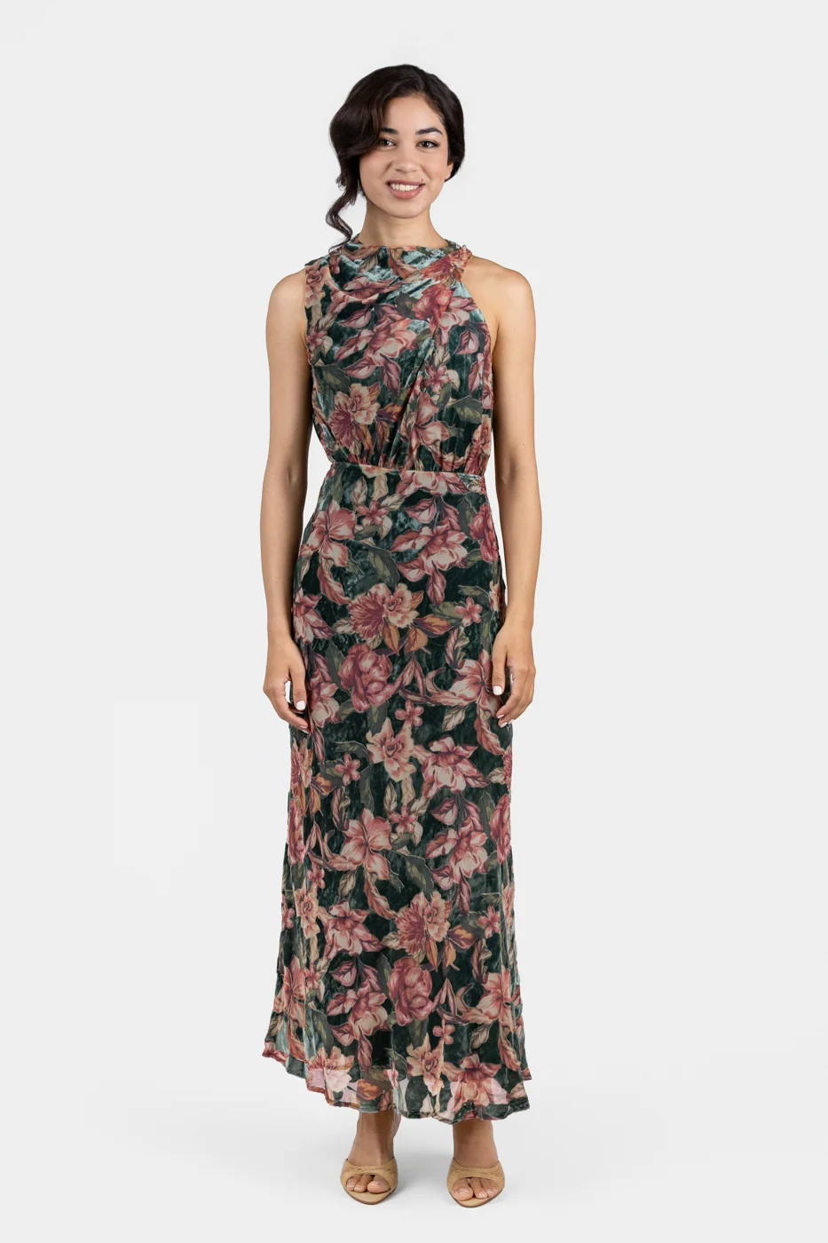 Teal Multi Veda Dress