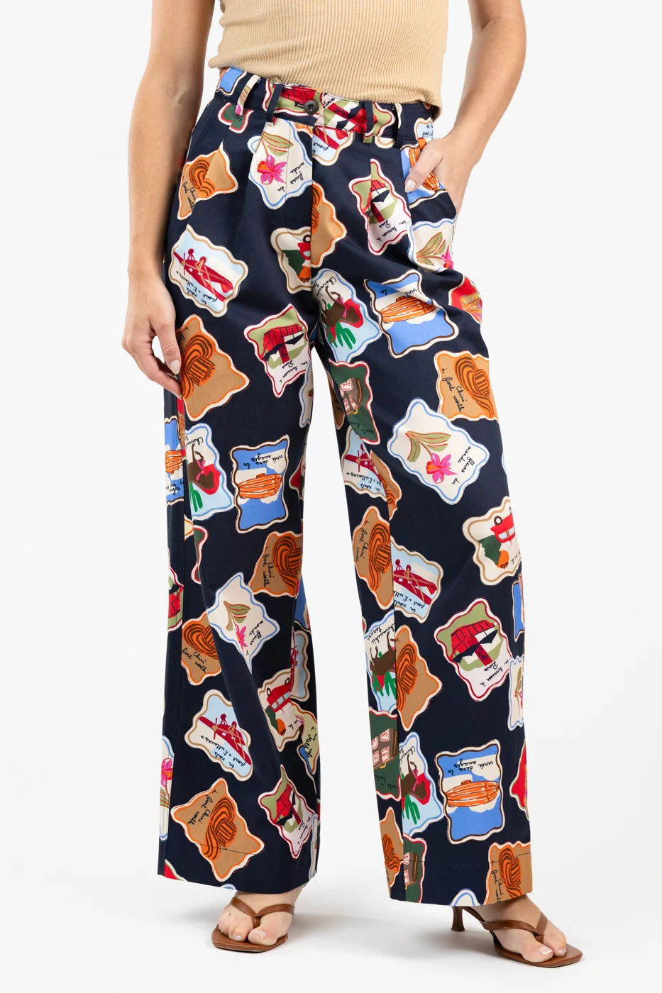 Timbres Print Etherlam Pant