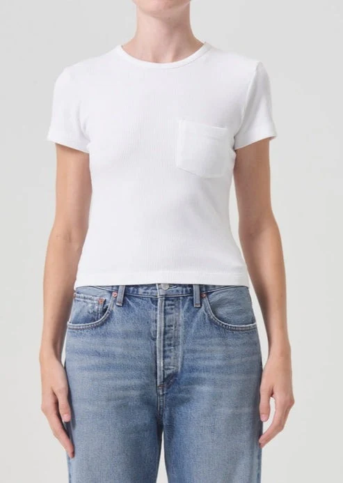White Arlo Tee