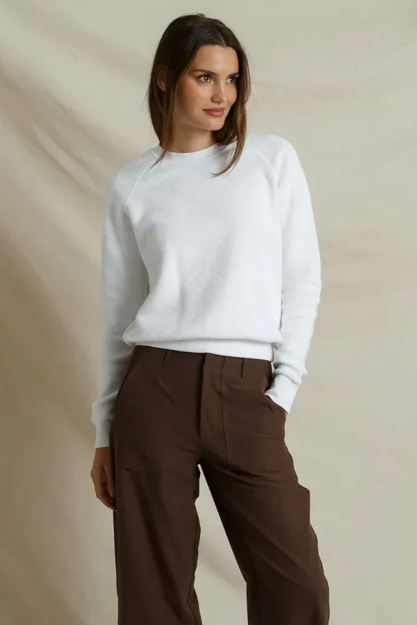 White Ziggy Sweatshirt