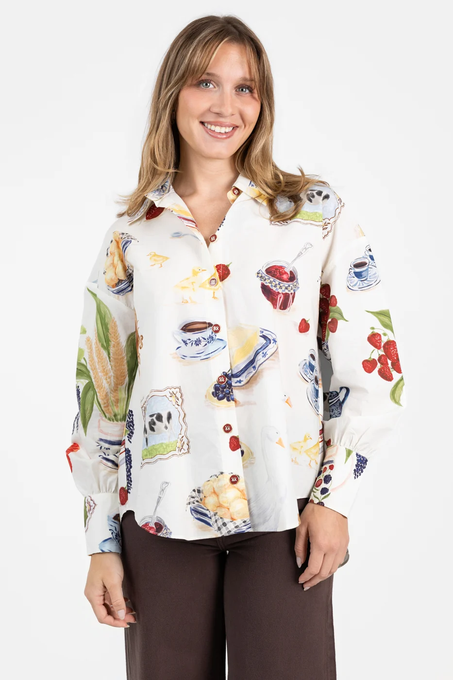 Winter White Country Table Shirt